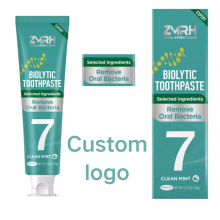 Mint flavor anti-bacterial anti-cavity toothpaste