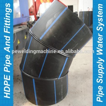 Customerized HDPE Welding Elbow PE fittings/poly fittings/hdpe pipe fittings