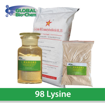 98 တိရိစ္ဆာန်များအတွက် Lysine HCL ဖြည့်စွက်
