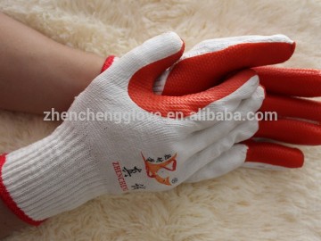 laminated rubber cotton gloves from china manufacturer