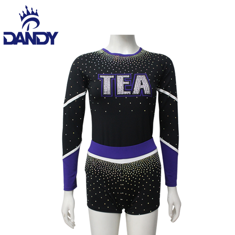 All Stars Crop Top Cheer Uniforms