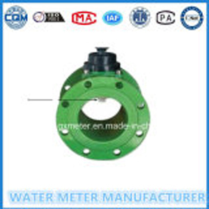 Detachable irrigation spiral wing type water meter