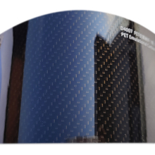 Premium PET Emulational Carbon Fiber Car Wrap Materials
