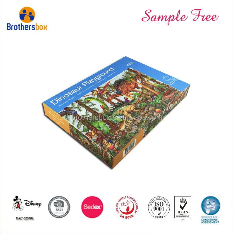 1000 Pieces Unique Jigsaw Puzzle Paper Box For Adults Wholesale