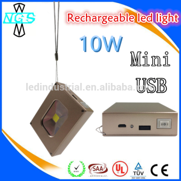 10w mini rechargeable emergency led light