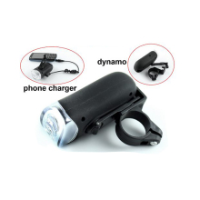 Affordable 3 LED Bicycle Light with Dynamo and Rechargeable LED Rear Light