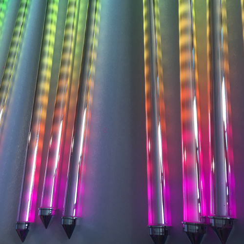 Warna berubah RGB LED Chandelier Light Tube 16piksel