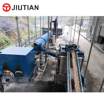 Potato Dregs, Tapioca Residue, and Cassava Flour Rotary Drum Drying Equipment