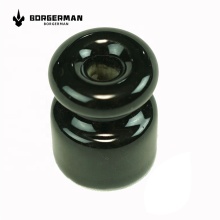 European Style Wall Wiring Management: Electrical Fabric Cable Fixing with Screws and Ceramic Insulators