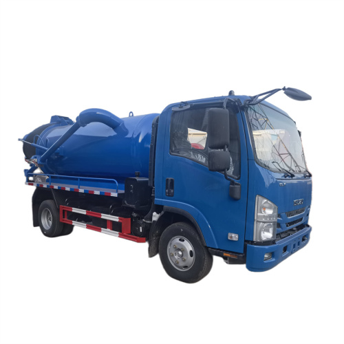 Isuzu 4X2 5000L Vacuum Fecal Suction Truck