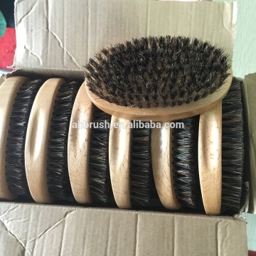 Factory price HOG pure bristle shave beard shave brush with hot sale