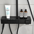 Matte Black Shower Faucet Set