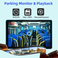 7Im 4CH AHD Recorder DVR Car Monitor System