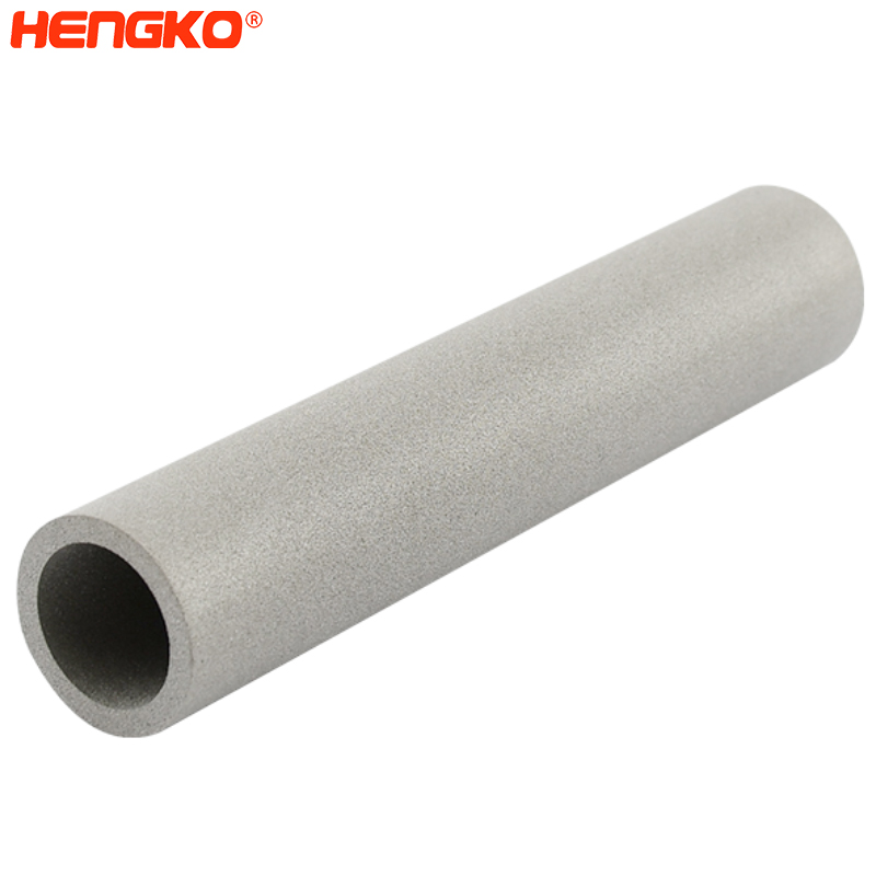 HNEGKO company's spot sales sintered porous metal stainless steel 316Lwater filter tube high quality pem filter