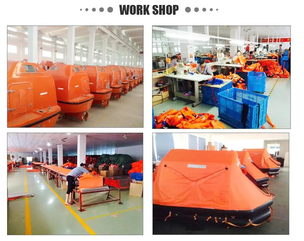 Solas Approved Self-Righting Type Inflatable Life Rafts for 35 Persons