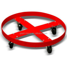 Hot Portable Rugged Stainless Steel Round Oil Drum Dolly Mover Cart