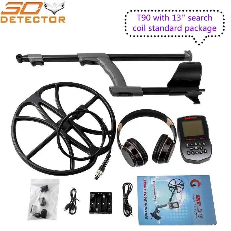 GF2 Hand Held Metal Detector Long Range Underground Gold Metal Detector