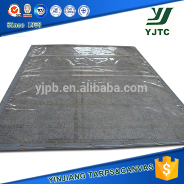 Tear-Resistant Pvc Tarpaulin Transparent with Eyelets