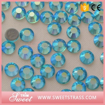 High Quality Round FlatBack Hotfix strass in bulk