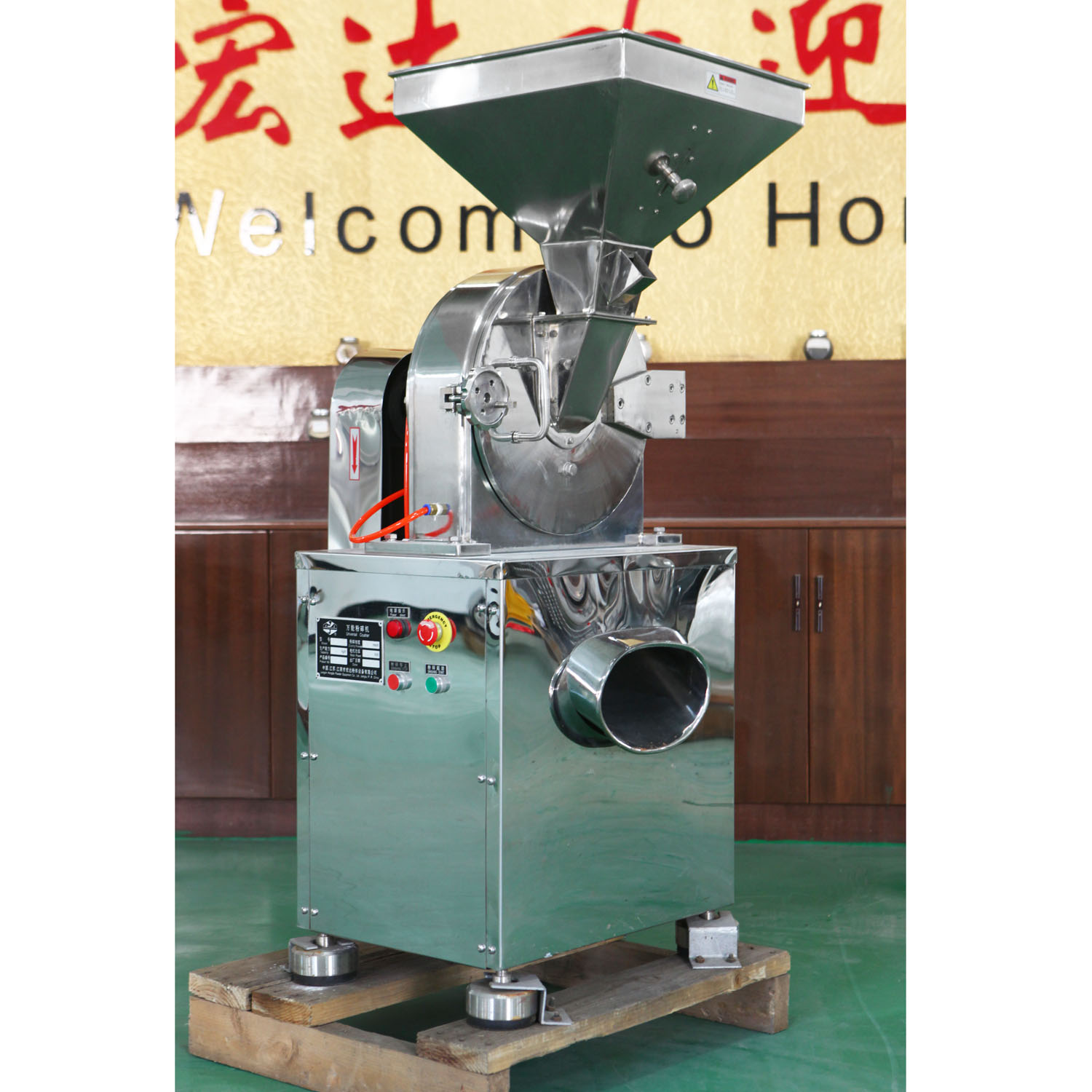 Chemical product Cyclone separating Pulse dust ginger grinding pulverizer machine