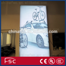Fabric led light display advertising board