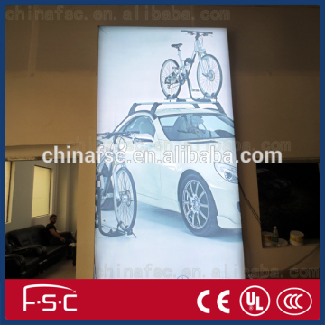 Fabric led light display advertising board