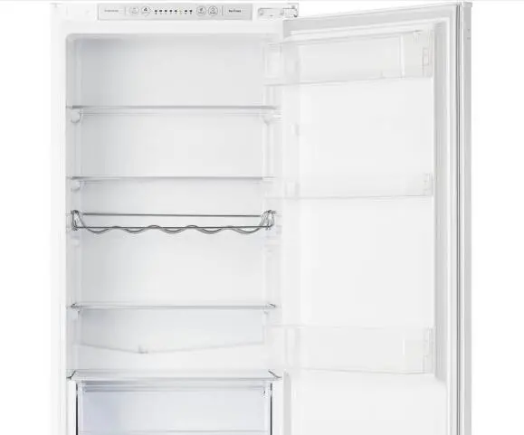 Smad OEM Electronics Compressor Double Door Bottom Freezer Built in Refrigerators