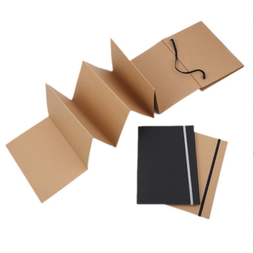 Handmade DIY Folded Leaflet Photo Album Book