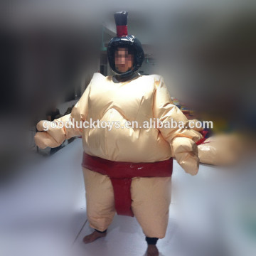 2016 hot sale fighting inflatable sumo suits,inflatable foam padded sumo suits for adult and kids,sumo wrestling suit for sale