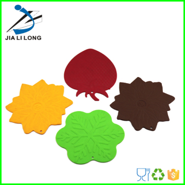 Fruit shaped silicone cup mat wholesale silicone baking mat