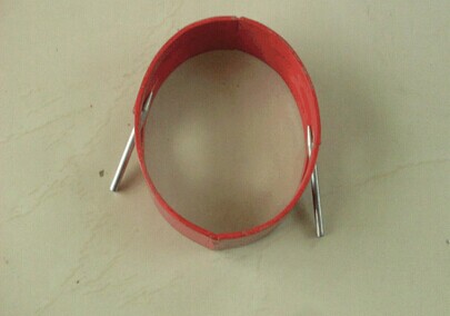 API 10D Casing Centralizer With Spiral Nail Stop collars, Hinged with Set Screws 7 5/8"