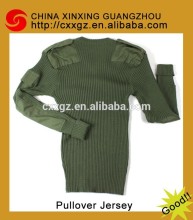 Military green 700 gram warm sweater W/A Jersey Pullover
