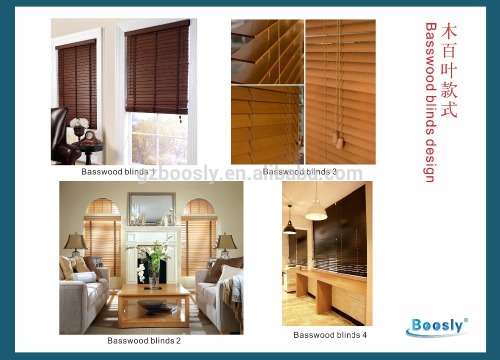 Decorative Pvc Faux Wood Blinds For Windows Made in China