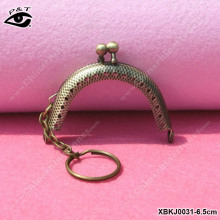 6.5 cm Metal purse frame for bag hardware, high quality purse frame