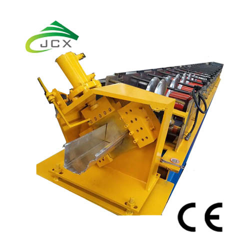 metal half round Rain gutter roll forming machine