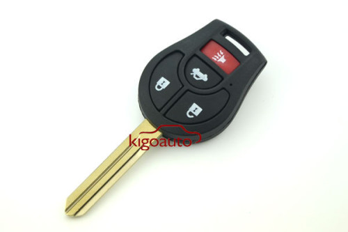 Remote key shell 3 button with panic for Nissan ROGUE CWTWB1U751 remote case