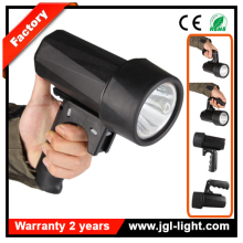 1100Lm rechargeable rechargeable military torchlight 5JG-9910 hand shaking torch light