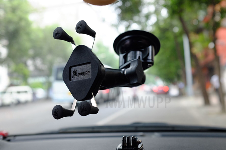 Ram Mount Twist Lock Suction Cup Mount Suit for  Universal X-Grip Cell Phone Holder and Socket Arm for 1-Inch Ball Bases