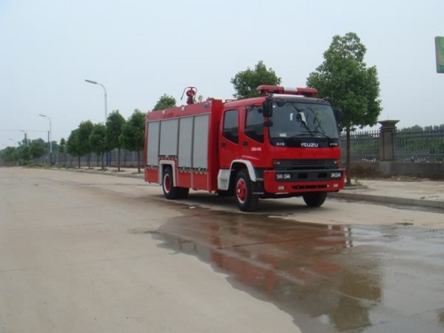 ISUZU foam fire safety equipment truck for sale