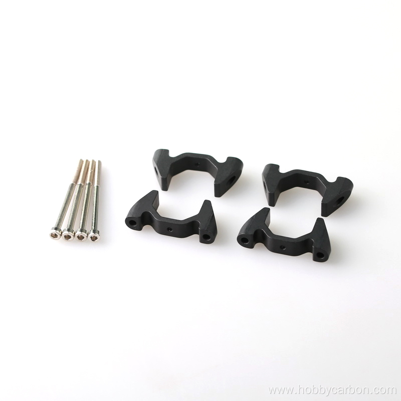 6061 aluminum adjustable octagonal carbon fiber tube clamp