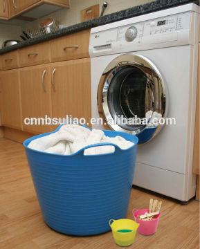 plastic laundry bucket,PE laundry basket