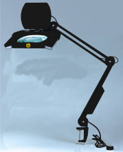 5X Electronic Industry & Reading Lamp Magnifier