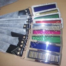 LED Buckle with Message Changing and Flashing Light Belt Buckle