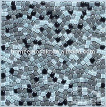 Animal home decoration black mosaic