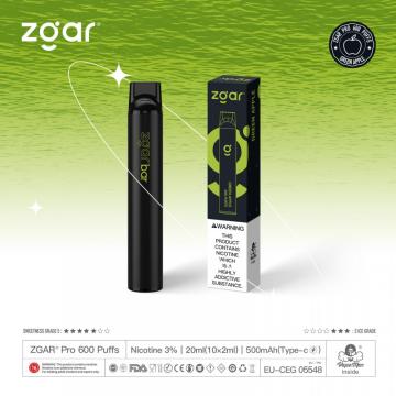 Prix ​​de vape jetable pomme verte