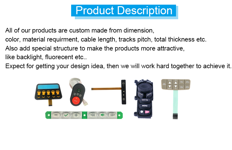 customized screen printing rubber switches