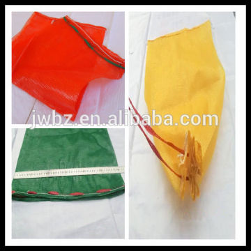 Jiuwang drawstring 25kg mesh bag supplier