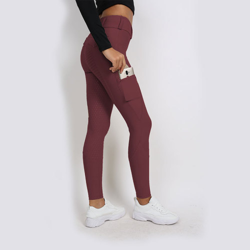 Spandex Women Riding Leggings Breathable Equestrian Pants