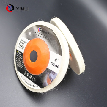 5'' Grinding Woolen Felt Polishing Disc