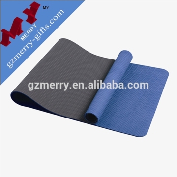 Promotional gifts double tpe yoga mat manufacturer